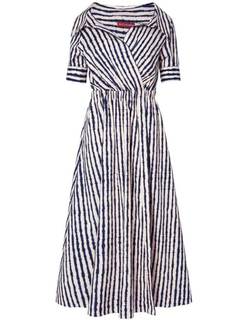 Stripes Cotton Dress, Ralph Lauren Striped Dress, Black And White Striped Dress Outfit, Black And White Striped Dress, Midi Dress White, Simple Kurta Designs, Striped Dress Summer, Striped Midi Dress, Stripe Dress