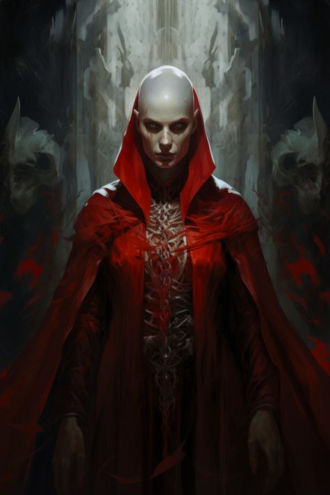 Evil Cultist Art, Red Wizard Of They, Red Wizard Dnd, Red Wizard, Advanced Dungeons And Dragons, Virtual Tabletop, Roleplay Characters, Dnd Monsters, World Of Darkness