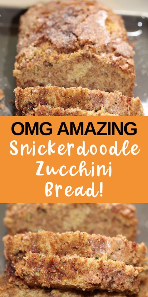 Snickerdoodle Zucchini Bread, Snickerdoodle Bread, Zucchini Recipes Dessert, Zucchini Bread Recipe, Desserts Keto, Cozy Life, Snickerdoodle Cookies, Desserts Vegan, Zucchini Bread Recipes