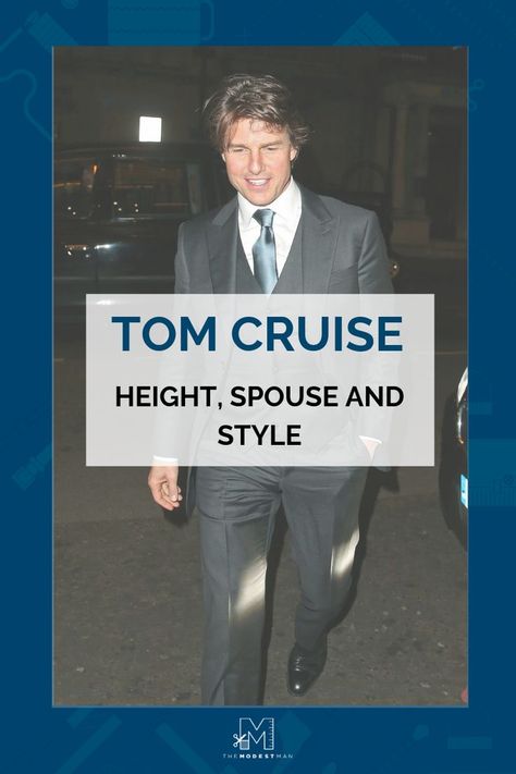 Possibly the most famous short celebrity in the world, this article answers your questions about about Tom Cruise's height, spouse and style.  #celebrities  #celebrity #hollywood  #shortman #TomCruise Tom Cruise Short, Short Celebrities, Become More Confident, Cruise Fashion, Fashion Tips For Men, Advice For Men, Celebrity Stars, Short Men, Famous Actors