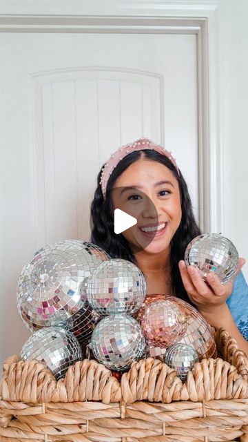 Melody Peralta | DIY + Motherhood + Holiday Inspo on Instagram: "I'm ready for the eclipse on April 8th! 🤭

Comment DISCOBALL for a link to my favorite 8 inch mirror ball!

Shout out to @sarahforwarkholden for this amazing little tidbit of information. 🪩 We will definitely be using our disco balls to watch the total solar eclipse!

The discoball acts as a makeshift pinhole projector, so you can watch the projections of light and see the eclipse happen without having to stare at the sun!

Will you be watching?

.
#totalsolareclipse #april8th #solareclipse #solareclipse2024 #discoballs #discoballdecor #womeninscience #sharetheeverymom #parentsirl discoball hack, disco ball eclipse, solar eclipse watch party, girls in science" Eclipse Solar, Holiday Inspo, Total Solar Eclipse, The Eclipse, Mirror Ball, Disco Balls, Watch Party, Im Ready, Solar Eclipse