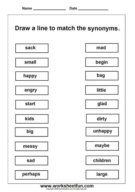 Worksheetfun Free Printable Worksheets 2nd Grade English, Synonyms Worksheet, Antonyms Worksheet, 2nd Grade Reading Worksheets, 2nd Grade Grammar, Literacy Worksheets, Teacher's Pet, 2nd Grade Math Worksheets, English Grammar Worksheets