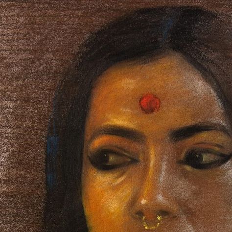 Surajit Paul on Instagram: "Soft pastel. . . . . . #pastel #portrait #paintings #softpastel" Soft Pastels Drawing Portraits, Soft Pastel Art Portraits, Soft Pastel Portrait, Soft Pastels Drawing, Soft Pastel Art, Simple Portrait, Pastel Portraits, Charcoal Art, Portrait Paintings