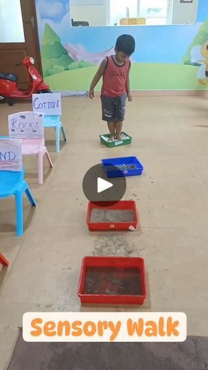 40K views · 247 reactions | Sensory Walk - A fun sense of touch of activity for kids!
Sense of touch activities are GREAT for toddlers, preschoolers, and even older kids. With this Sensory Walk, kids will explore the sense of touch using their feet! 
 #sensoryactivity 
#learningisfun | Busy Bees Pre_school | Audiopanda · Funny Time Sensory Touch Activities, Sense Of Touch Art Preschool, Sense Of Touch Activities Kindergarten, Sense Of Touch Activities Toddlers, Sensory Walk For Toddlers, Sense Of Touch Activities Preschool, Touch Sense Activities Kids, Smelling Games Sensory Activities, Sense Of Touch Activities