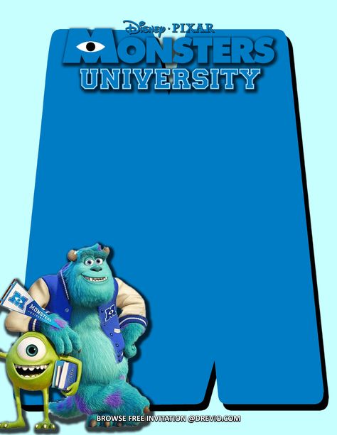 Download Now (FREE Invitations) Monster University Birthday Invitations + Party Ideas Looking for a really fun birthday party theme for your child’s next big day? This super cute monsters inc party is sure to be a hit. The theming of this monster inc party is super fun and lends itself... Download this invitation for FREE at https://www.drevio.com/free-invitations-monster-university-birthday-invitations-party-ideas Monster Inc Invitation, Monsters Inc Invitations, Monsters Inc Party, Monster University Birthday, Monster University Party, Monster Inc, Fun Birthday Party, Monster University, Cute Monsters