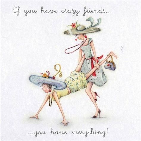 Vrienden Berni Parker, Happy Birthday Humorous, Old Lady Humor, Funny Ecards, Happy Birthday Funny, Crazy Quotes, Art Impressions, Crazy Friends, Happy Birthday Greetings