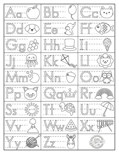 Prek Abc Worksheets, Worksheet Abc Preschool, Pre K Abc Worksheets, Alphabet Colouring In Free Printable, Color Alphabet Letters, Abc Sheets Printable Alphabet, Free Printable Abc Worksheets, Coloring Pages Abc, Educational Activities For Preschoolers Free Printables