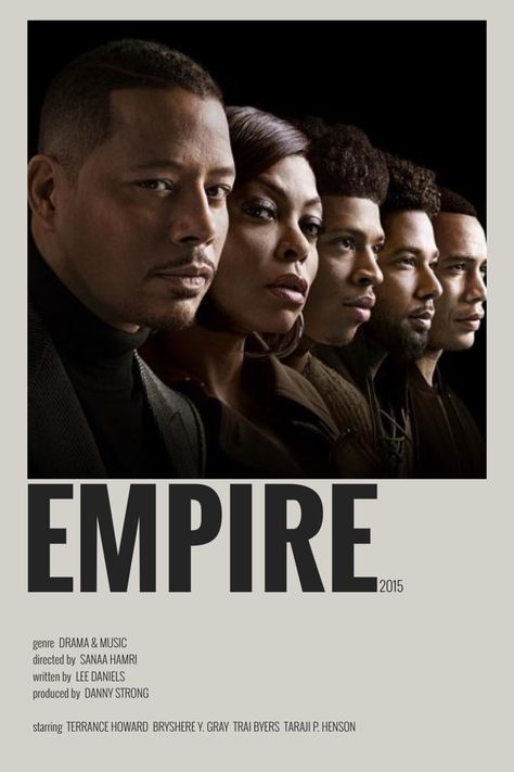 Empire Tv Show Aesthetic, Empire Tv Show, Empire Show, Empire Aesthetic, Power Tv Show, Empire Movie, Black Love Movies, Movie Character Posters, Black Tv Shows