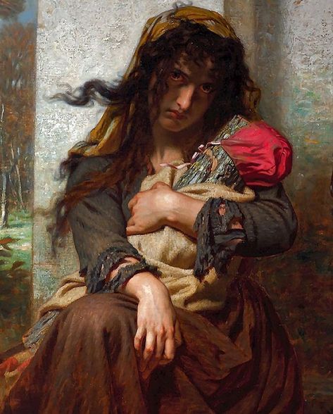 Art Gallery on Instagram: “The Lunatic of Étretat, 1871 by Hugues Merle (1822-1881) O Lunático de Étretat, 1871 de Hugues Merle…” The Lunatic Of Etretat, Lunatic Of Etretat, Hugues Merle, Classical Art Memes, Rennaissance Art, History Painting, Historical Painting, Classic Paintings, Paintings I Love