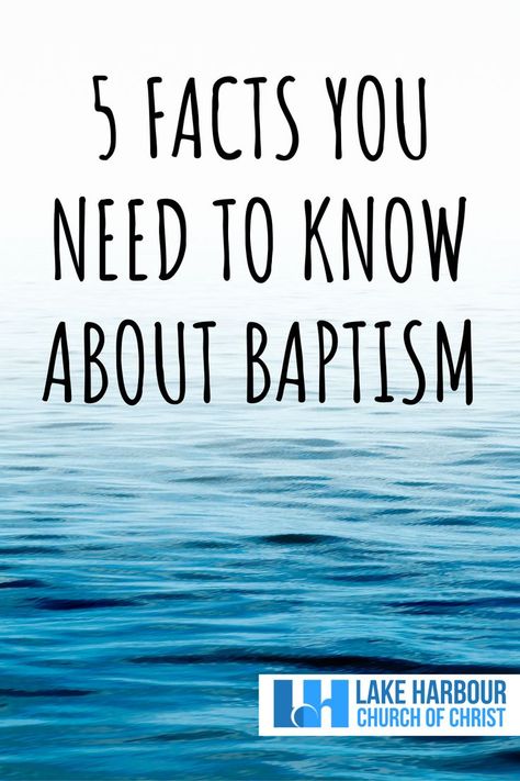 5 Facts You Need To Know About Baptism Baptism Adult, Baptism Quotes, Water Baptism, Adult Baptism, Christian Baptism, Following Jesus, Biblical Teaching, Bible Devotions, Churches Of Christ