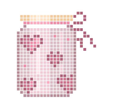 Kawaii Cross Stitch, Easy Pixel Art, Pixel Art Templates, Pixel Drawing, Diy Perler Bead Crafts, Pixel Crochet, Pixel Art Grid, Graph Paper Art, Pix Art