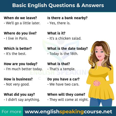 80 Daily use Sentences,
Common English questions,
English Speaking Practice, 
spoken English sentences everyday, English Questions And Answers, Easy English Speaking, English Questions, English Speaking Course, English Conversation Learning, Basic English Sentences, Everyday English, English Transition Words, English Speaking Practice