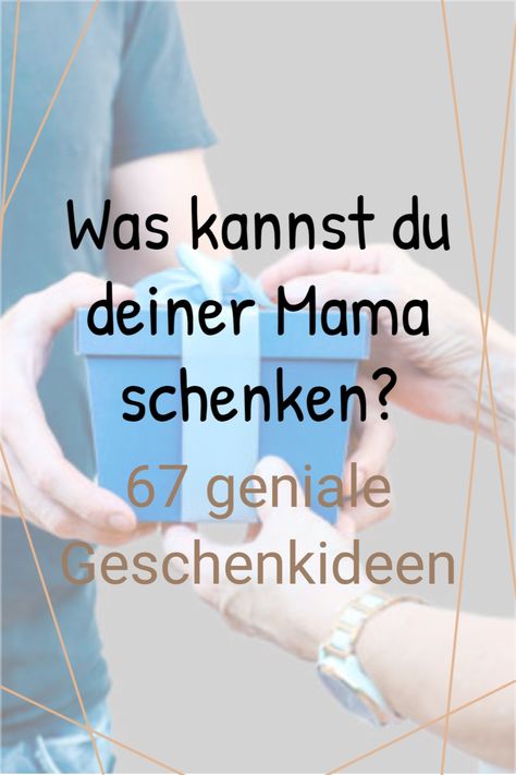 Du willst deiner Mama was Schönes schenken? Dann lass dich von unseren 67 Geschenkideen inspirieren. Wir haben wir persönliche, preiswerte, teure und praktische Geschenke kategorisch zusammengefasst. Vielleicht ist auch ein passendes Geschenk für deine Mutter mit dabei. #geschenk #mutter #weihnachtsgeschenk #mama What To Gift Your Mom, Gift Ideas Mother, Present Mom, Cosmo And Wanda, Mom Gift Ideas, Beste Mama, Birthday Gift Ideas, Christmas Presents, Mother Gifts