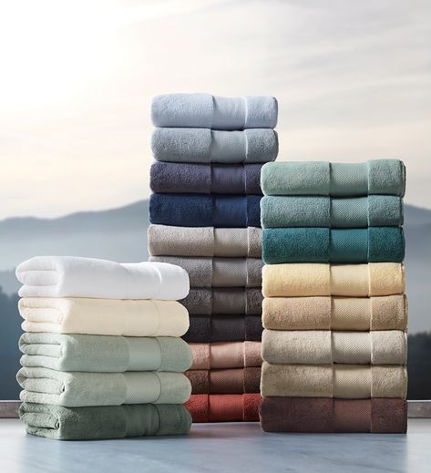 Let’s Talk Towels: How Many Do You Need? - Home + Style Best Bath Towels, Large Baths, Fingertip Towels, Best Bath, Weaving Process, Bath Sheets, Fine Linen, Home Style, Linen Towels