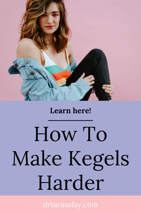 Advanced Pelvic Floor Exercises - How to make kegel exercise more difficult Kegal Exercises, Kegel Exercise Benefits, Pelvic Muscles, Core Muscle, Pelvic Health, Lower Back Muscles, Kegel Balls, Muscle Workout, Pelvic Floor Exercises