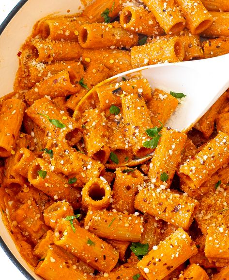 Calabrian Chili Pasta Pasta Italian Recipes, Calabrian Chili Pasta, Easy Italian Meatballs, Italian Meatball Soup, Chili Pasta, Calabrian Chili, Italian Pasta Dishes, Italian Recipes Authentic, Spicy Chili