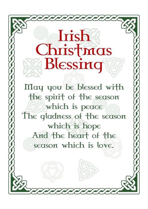 Blessed Christmas Wishes, Irish New Year Blessing, Irish Blessing Quotes Prayer, Irish Christmas Blessing, Irish Blessing Free Printable, Irish Christmas Traditions, Irish House Blessing, Irish Blessing Quotes, Irish Words