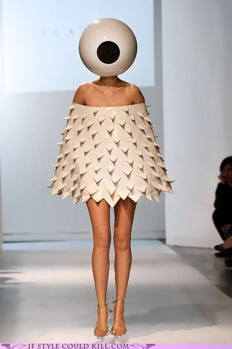 I think its time to make a WTF board. Fashion Fails, Funny Fashion, Weird Fashion, Futuristic Fashion, Avant Garde Fashion, Future Fashion, Mode Inspiration, Costume Design, A Dress