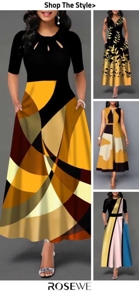 856fc81623da2150ba2210ba1b51d241desc35537001ri Yellow Maxi Dress, Afrikaanse Mode, Yellow Maxi, Fashion Dresses Online, Short Sleeve Maxi Dresses, Kitenge, Colour Combinations, Style Maxi Dress, Yellow Fashion