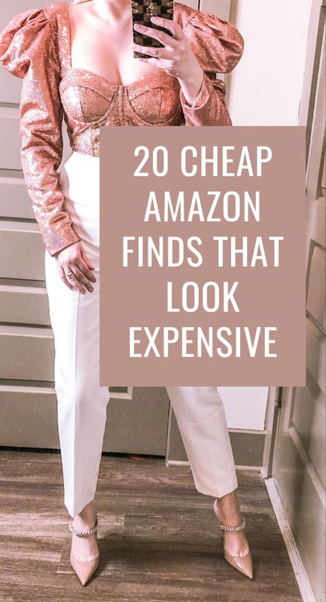 I went through all of the top sellers and narrowed down the BEST 20 Amazon fashion items that only look expensive. Perfect for gifts or to treat yo’ self. There is something for everyone! Best Amazon Fashion Finds, Amazon Clothing Finds, Trendy Bathing Suits, Cheap Bathing Suits, Affordable Clothing Websites, Amazon Fashion Finds, Everyday Casual Outfits, Best Amazon Products, Look Expensive