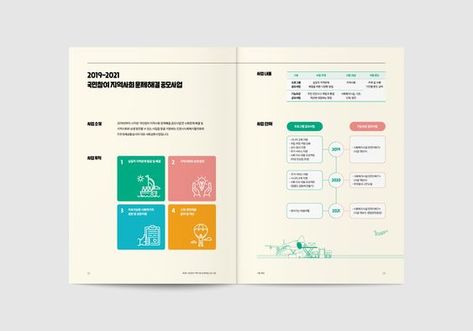 보고서 디자인, Data Design, Booklet Design, Grid Layouts, Book Design Layout, Annual Report, Graphic Poster, Editorial Design, Magazine Cover