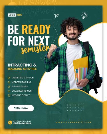 #Enroll_Now_Poster #Education_Flyer_Design #Education_Flyer #Education_Brochures Enroll Now Poster, Education Flyer Design, Education Flyer, Tutoring Flyer, Education Brochures, Free Social Media Templates, Education Poster Design, Social Media Branding Design, Education Templates