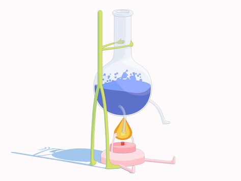 Lab ⚗🧪🔥 by Miguel E. on Dribbble Science Gif, Lab Decorations, Science Lab Decorations, Chemistry Lab Equipment, Chemistry Art, Teaching Chemistry, Video Motion, Chemistry Labs, Logo Design Video