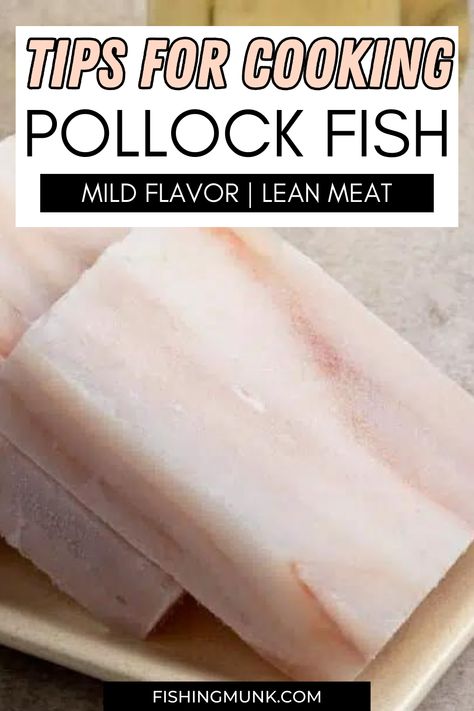 Pollock fish, known for their delicate and mild taste, offer white flesh with low oil content, making them a favorable alternative to cod. Although cod remains the most popular fish in the US, Pollock has gained recognition for its similar yet unique flavor profile. With its lean meat and mild flavor, Pollock presents various culinary advantages, offering a subtly different taste experience that is equally enjoyable to cod lovers. Alaska Pollock Fish Recipe, Fried Pollock Fish Recipes, Alaskan Pollock Recipes Air Fryer, Alaskan Pollock Recipes Baked, Pollock Fish Recipes Air Fryer, Air Fryer Pollock Fish, Alaska Pollock Fillet Recipe, Frozen Pollock Fish Recipes, Baked Pollock Fish Recipes