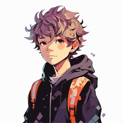 Teen Boy Character Design, Young Boy Character Design, Young Character Design, Anime Style Character, Cyberpunk Boy, Dnd Concept, Boy Cartoon Characters, Apocalypse Character, Man Anime