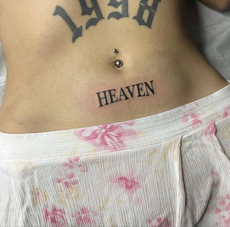 i want this Under Belly Tattoo, Under Belly Button Tattoo, Heaven Tattoo, Tattoo Mafia, Belly Button Tattoo, Button Tattoo, Heaven Tattoos, Belly Tattoo, Hot Yoga