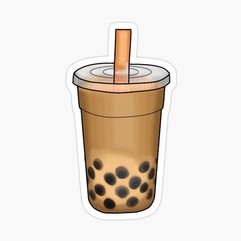 Boba Sticker, Boba Tea, My Art, Awesome Products, Digital Art, Tea, Art Prints, For Sale, Quick Saves