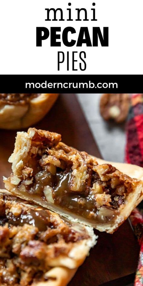 These mini pecan pies are delicious! They are made with pure maple syrup instead of corn syrup. The flavors are unreal. Mini Pecan Pie Without Corn Syrup, Mini Pecan Pies No Corn Syrup, Mini Pecan Pies Without Corn Syrup, Recipes Using Corn Syrup, Pecan Mini Pies, Small Pecan Pies, Pecan Pie No Corn Syrup, Mini Pecan Pie, Maple Pecan Pie