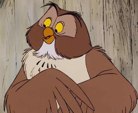 Owl (Winnie the Pooh) | Disney Wiki | Fandom Owl Winnie The Pooh, Childhood Characters, Cute Winnie The Pooh, Disney Wiki, Winnie The Pooh Friends, Owls Drawing, Owl Cartoon, Disney Animals, Pooh Bear