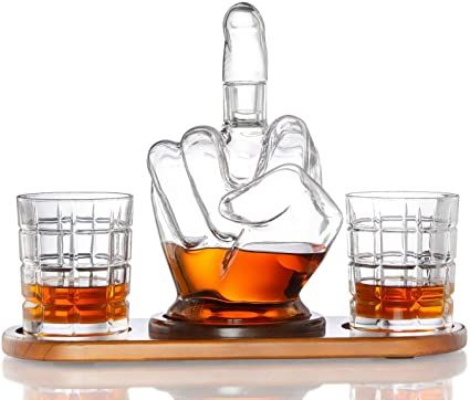 Whisky Decanter Set, Retro Maximalist, Diamond Glasses, Bottle Of Whiskey, Tequila Gift, Whisky Decanter, Liquor Dispenser, Whiskey Decanter Set, Liquor Decanter