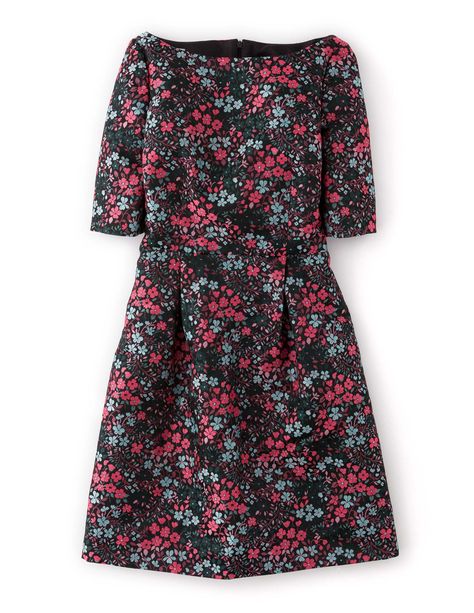 Charlbury Dress WH705 Cocktail at Boden Boden Outfits, Boden Christmas, Boden Dress Women, Boden Knitted Dress, Boden Clothing, Boden Dress, Boden Women, Floral Party Dress, Lace Overlay Dress