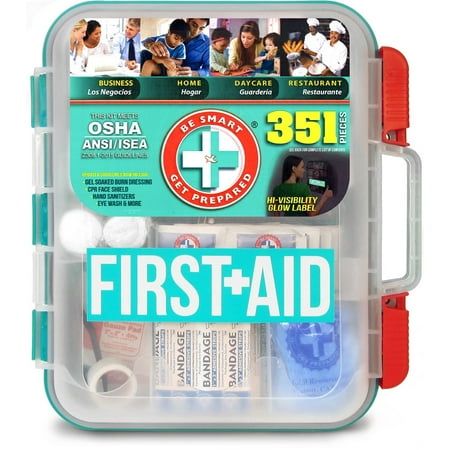 First aid kit checklist