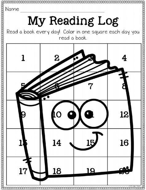 Kindergarten Reading Log, Preschool Reading Activities, Reading Incentives, Reading Log Printable, Guided Reading Kindergarten, Guided Reading Lessons, Kindergarten Reading Activities, Kids Summer Reading, Log Wall