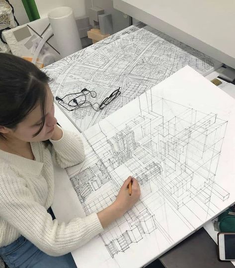 Future Architect Aesthetic, Estilo Kitsch, Architecture Career, Architect Student, Interior Design Student, Architecture Drawing Plan, Architectural Sketches, Interior Architecture Drawing, Architecture Life