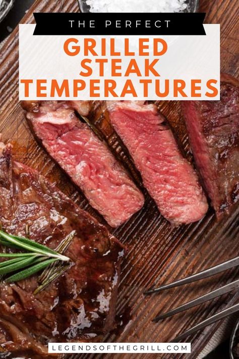 Unlock the secrets to grilling the perfect steak with our easy-to-follow temperature guide! From rare to well-done, get your steak just right every time. #SteakCooking #GrillMasters #PerfectSteak #BBQSkills Steak Temperature Guide, Steak On Gas Grill, Tbone Steak Recipe, Tbone Steak, Different Cuts Of Steak, Bbq Techniques, Cuts Of Steak, Steak Temperature, Grilling The Perfect Steak