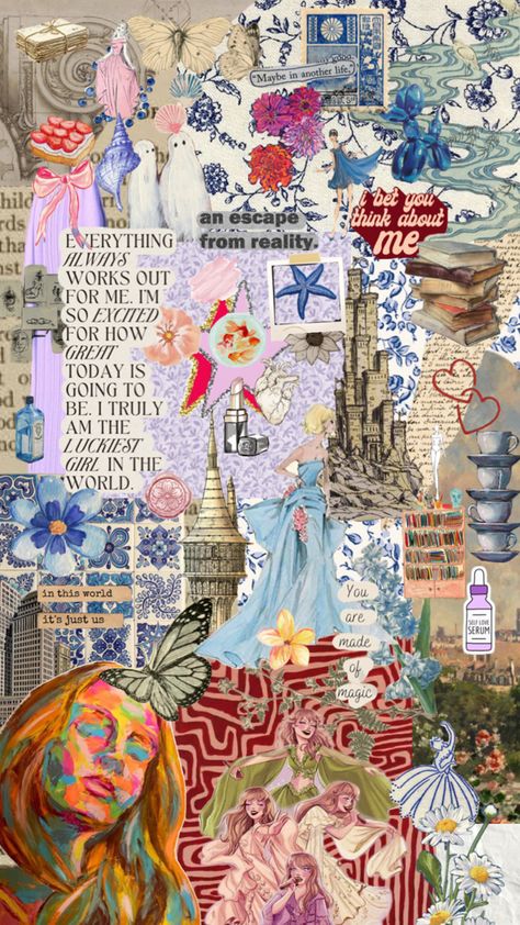 Self Portrait Collage Ideas, Self Portrait Collage, Portrait Collage, Canvas Collage, Journal Collage, Collage Ideas, Journal Inspo, Therapy Ideas, Art Therapy