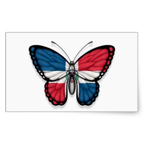 Pictured is a butterfly with the Dominican Republic flag as its pattern. It represents the members of the underground resistance who were called "The Butterflies". This started with Minerva and Mate as Butterflies one and two. Nicaraguan Flag, Dr Tattoo, Girl Spine Tattoos, Flag Bag, Dominican Republic Flag, Arm Tats, Meaningful Tattoo Quotes, Small Tats, Flag Tattoo