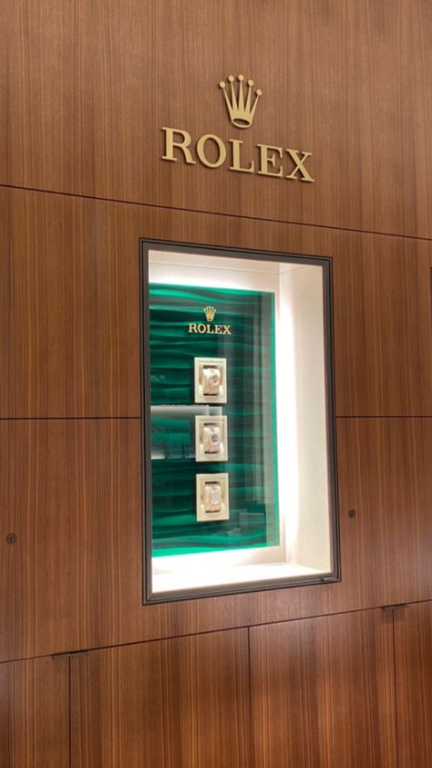 Rolex Store, Gentleman Aesthetic, Brand Color Palette, Miami Vice, Reception Desk, Brand Colors, Jewelry Shop, Rolex, Gentleman