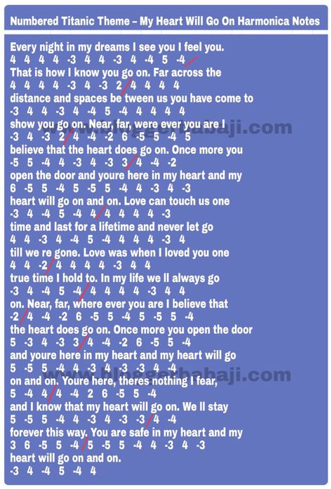 My Heart Will Go On Kalimba, Harmonica Notes, Hallelujah Song, Harmonica How To Play, Adhuri Kahani, Notes Key, Harmonica Lessons, Rufus Wainwright, Piano Music Easy