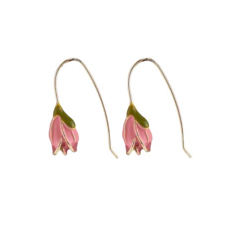 PRICES MAY VARY. Made of high-quality alloy material with enamel coating for durability and long-lasting use. Delicately crafted with exquisite tulip flower design, these earrings are fashionable, elegant, and trendy, suitable for all occasions. Lightweight and comfortable to wear, making them perfect for daily wear, dating, vacation, or any special occasions. A perfect gift for your loved ones on Valentine's Day, Mother's Day, or any other special occasions. At POYAMUSE, we are committed to ens Flower Drop Earrings, Tulip Earrings, Whimsical Flower-shaped Handmade Earrings, Whimsical Pink Dangle Flower Earrings, Cute Green Flower-shaped Earrings, Cheap Playful Flower-shaped Earrings, Whimsical Flower-shaped Earrings With Flower Charm, Tulips Flowers, Funky Jewelry