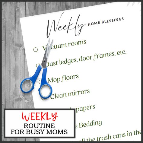 Are you seeking the key to a rejuvenated home environment? Look no further than our comprehensive Weekly Home Blessing Tasks guide. Perfect for busy moms! This strategy is tailored for busy moms and anyone needing quick, efficient tidying solutions. It is designed to transform your living space effortlessly. It promotes consistency in cleanliness, prevents clutter … Weekly Home Blessing, Quick Organization, Home Blessing, How To Clean Mirrors, Printable Checklist, Multipurpose Cleaner, Todo List, Inviting Home, Household Chores