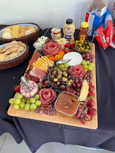 Rectangle Charcuterie Board Layout, Peanut Butter Board, Charcuterie Board Layout, Rectangular Charcuterie Board, Rectangle Charcuterie Board, Chacuterie Board, Thanksgiving Charcuterie, Board Layout, Butter Board