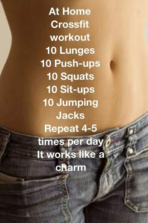 At home CrossFit workout Workout Morning, Crossfit At Home, Trening Fitness, Crossfit Workouts, Body Fitness, Motivation Fitness, Workout Motivation, Gymnast, Kickboxing