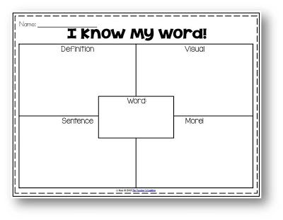 This website provides vocabulary resources that can be used to enhance acquisition. The templates can be used to assess prior knowledge, enhance critical thinking skills, and act as an assessment tool. Vocabulary Centers, Personal Dictionary, Vocabulary Graphic Organizer, Vocabulary Strategies, Reading Vocabulary, Vocabulary Instruction, Teaching Vocabulary, Vocabulary Lessons, Phonics Words