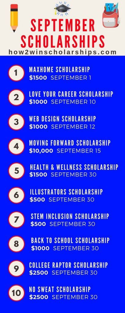 September Scholarships for College - Early Fall Deadline Awards Scholarships For College Students, Grants For College, School Scholarship, Financial Aid For College, Student Scholarships, College Scholarships, College Planning, College Money, College Essay