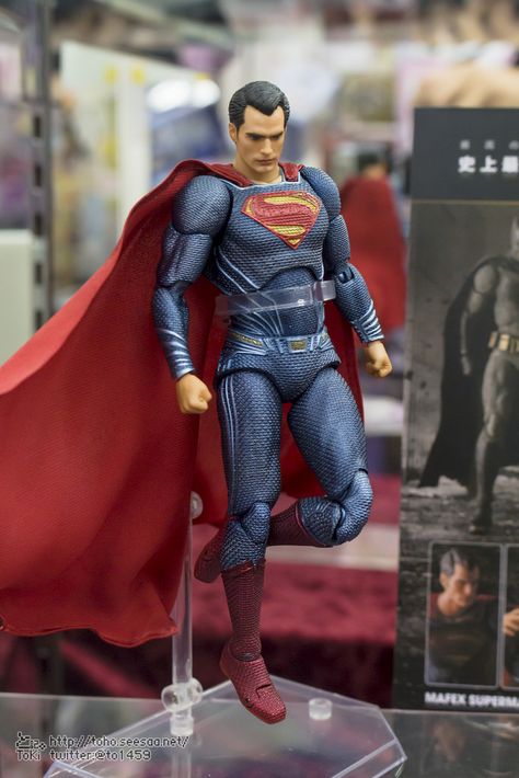 Superman Action Figure, Superman Art, Picture Icon, Man Of Steel, Figure Model, Superman, Action Figure, Dc Comics, Profile Picture